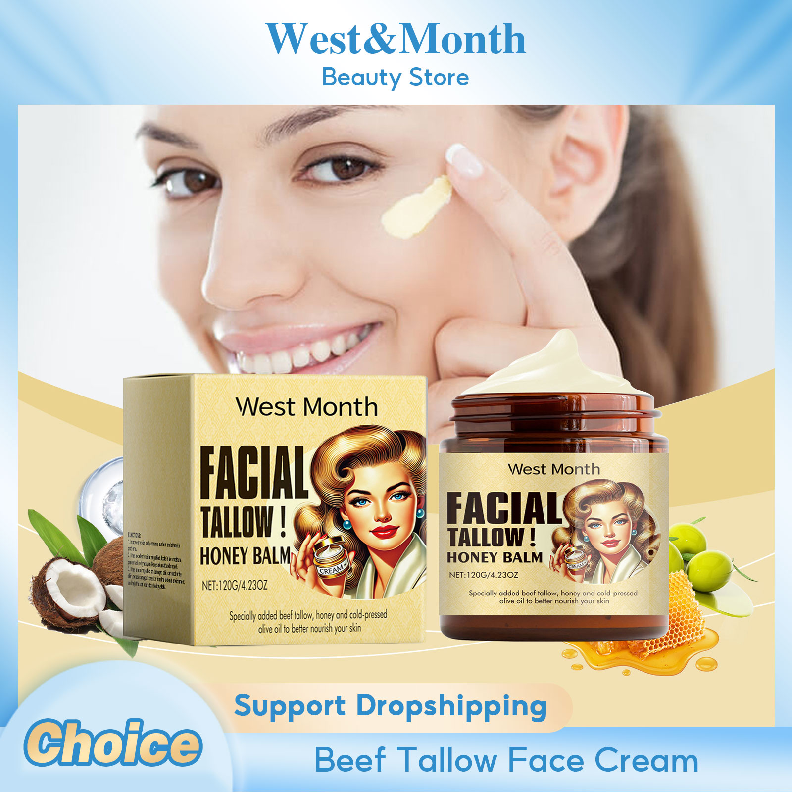 Night Cream - Crème visage anti-déformable à base de