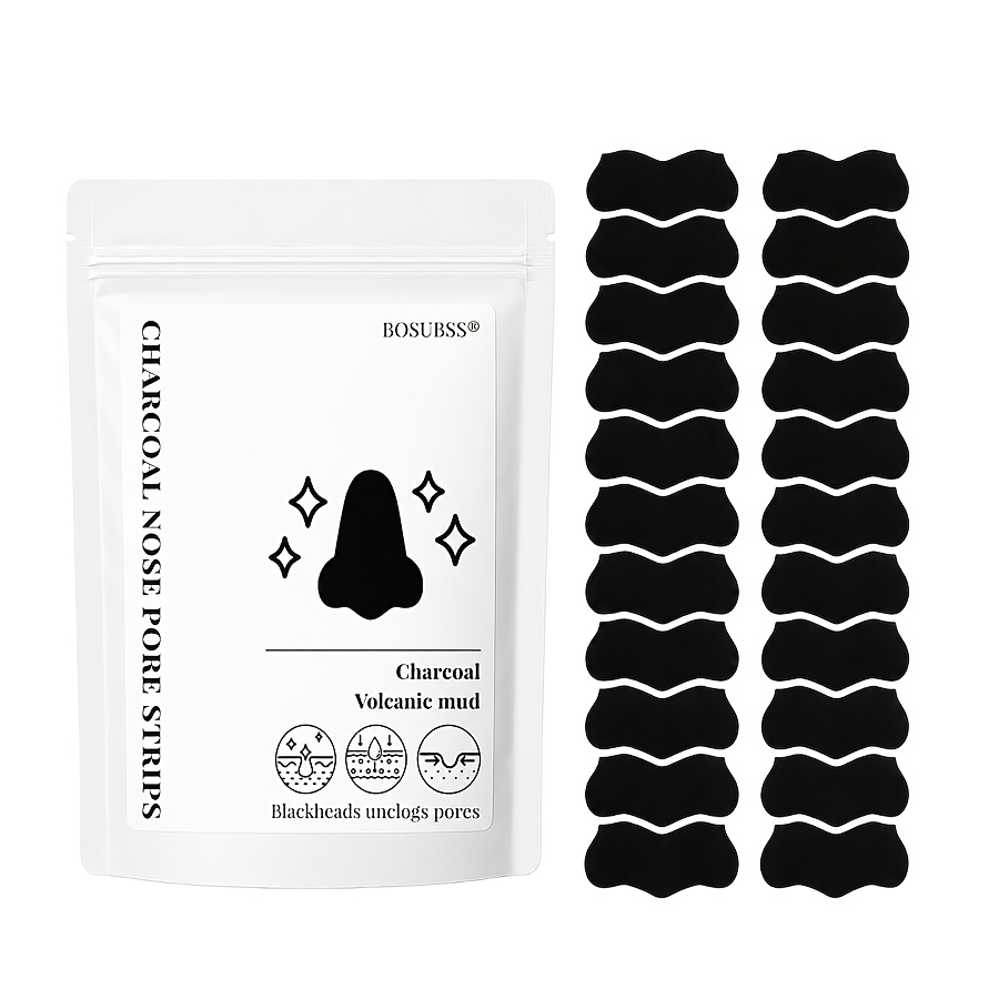 Skincare China - Bandes nasales au charbon d'arbre à