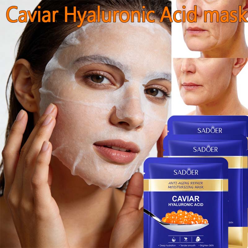 Face Mask Skincare - Masques faciaux hydratants à l'acide hyaluronique