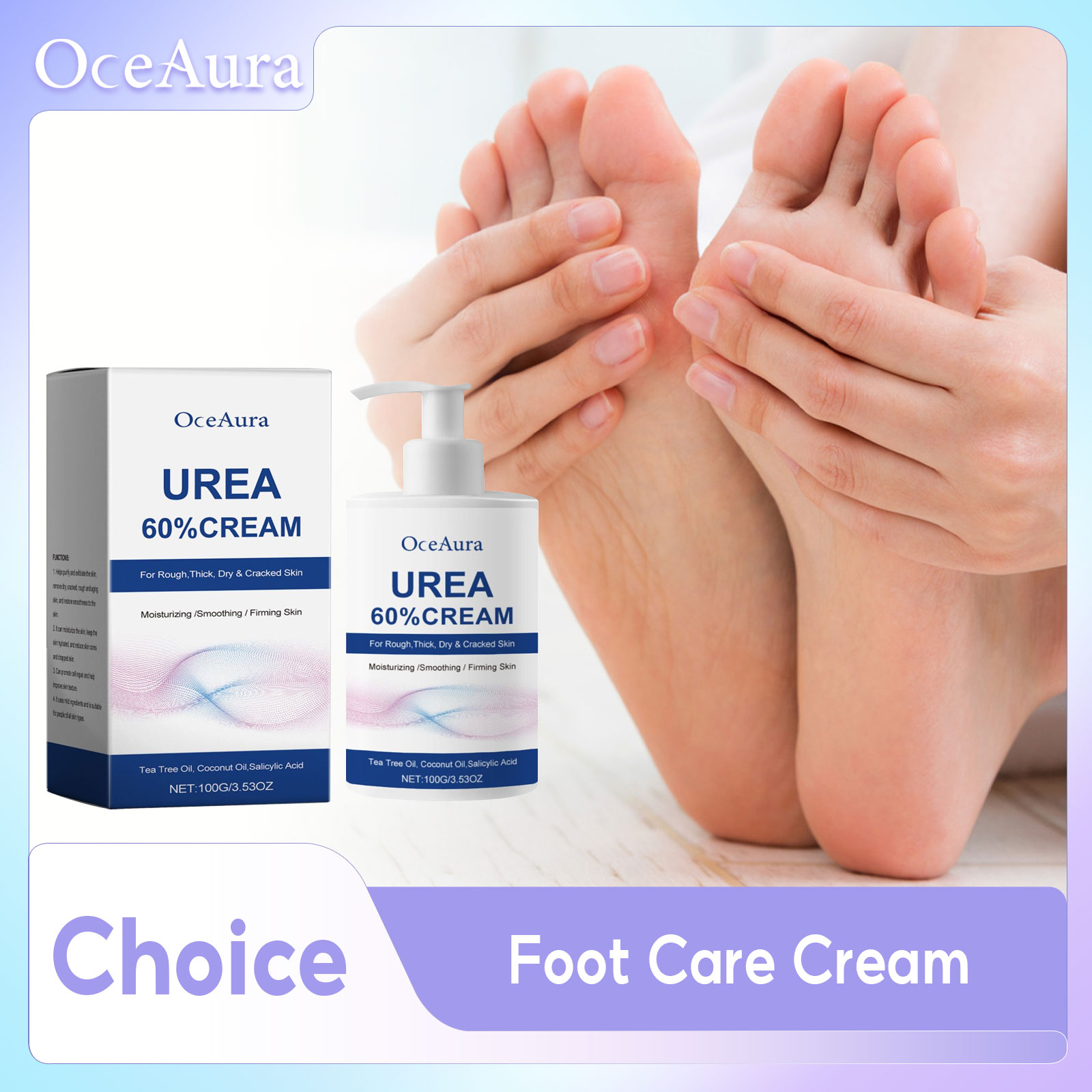Urea Foot Cream - Crème pour les pieds à l'urée,