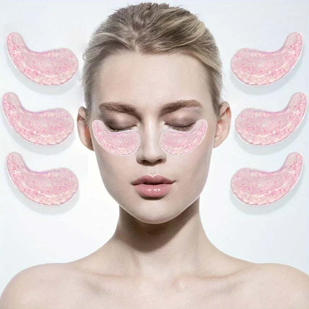 Face Mask Skincare - Compresse de gel réutilisable, coussinets rafraîchissants
