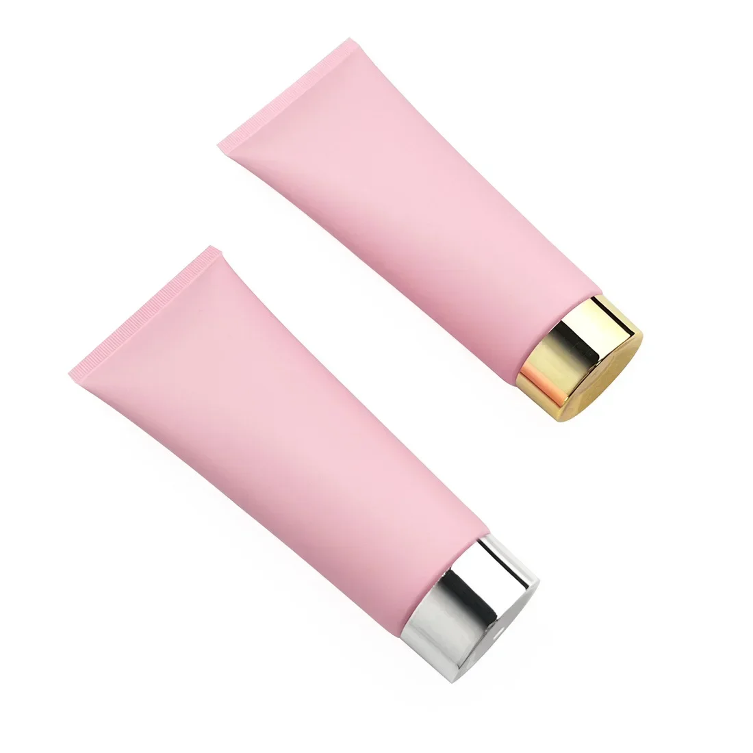 Cleanser Face - Tubes de tuyau souple rose mat