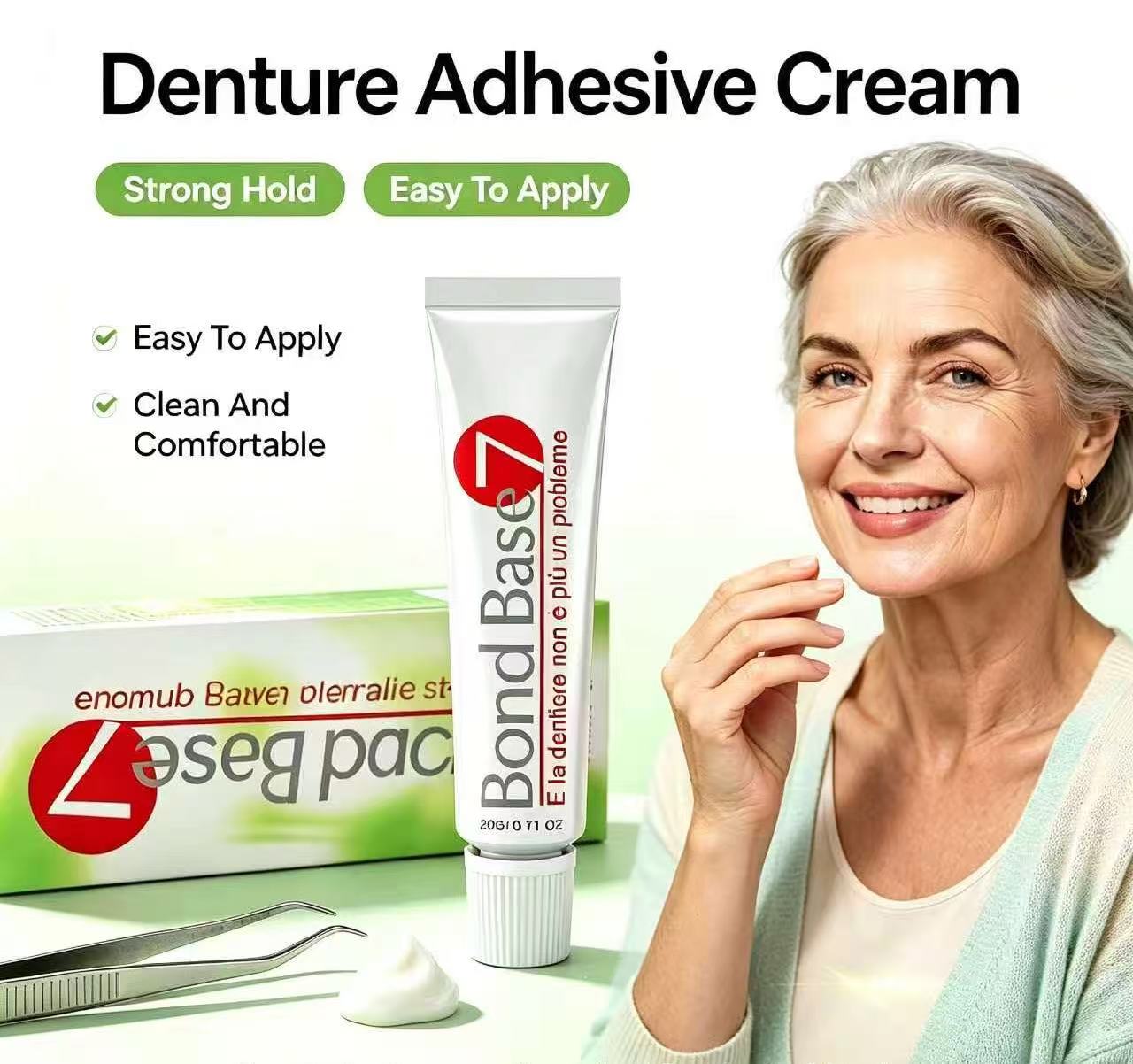Night Cream - Crème adhésive pour prothèses dentaires Bond