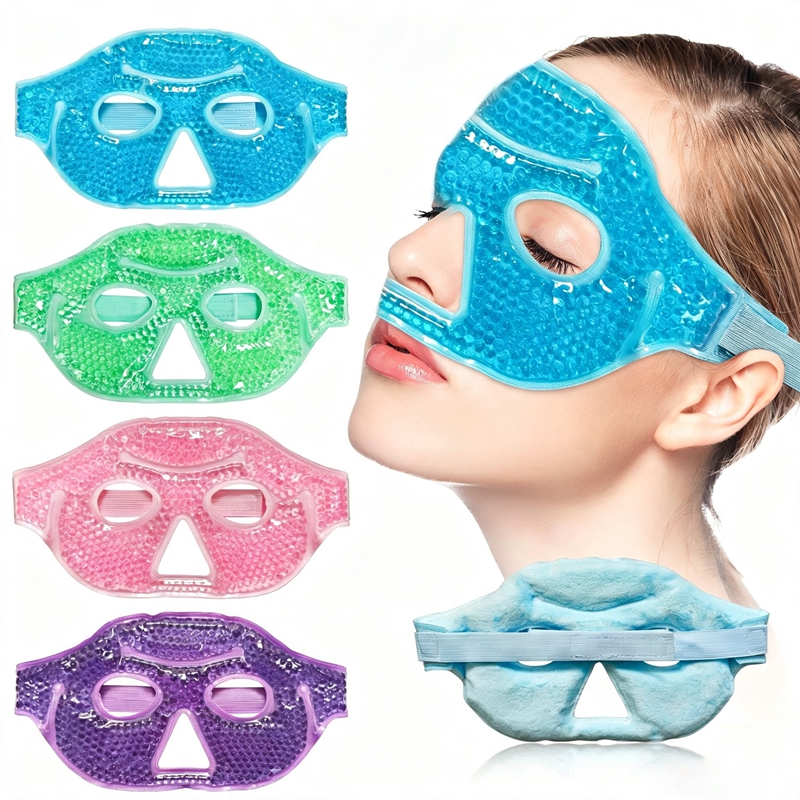 Face Mask Skincare - NOUVEAU Masque Gel Compressif Réutilisable pour