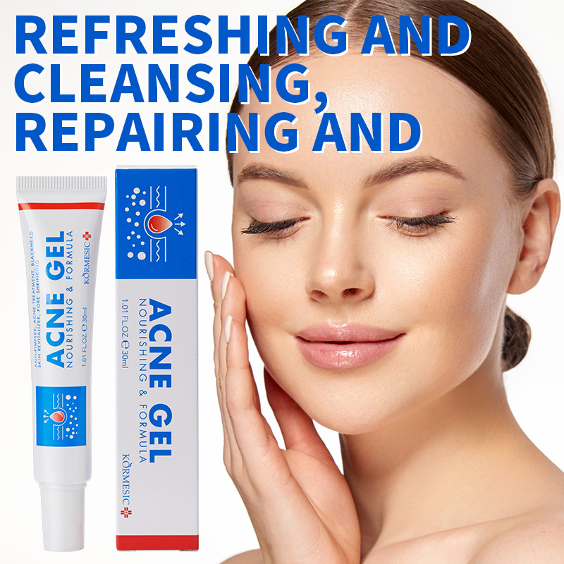 Face Moisturizer - Gel anti-acné 30g, crème nettoyante en