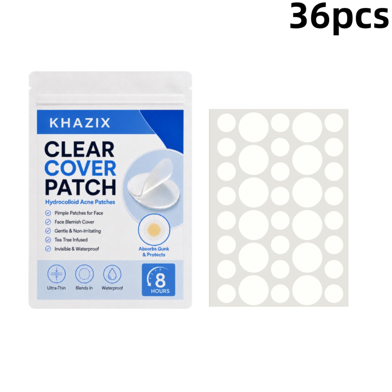 36 Patchs Transparents Hydroco - Face Moisturizer avis et prix