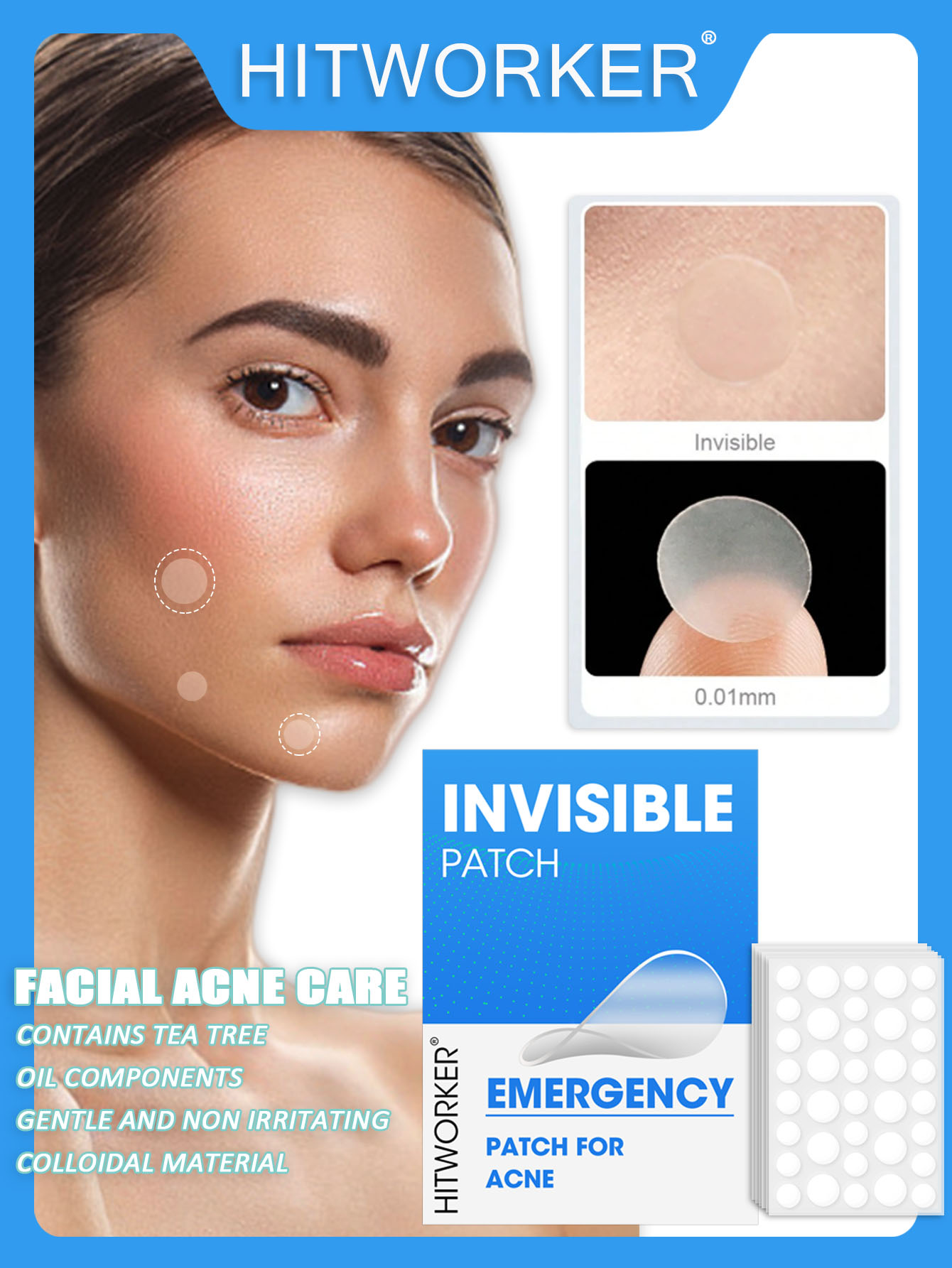 Patch hydrocolloïde contre l'a - Skincare China avis et prix