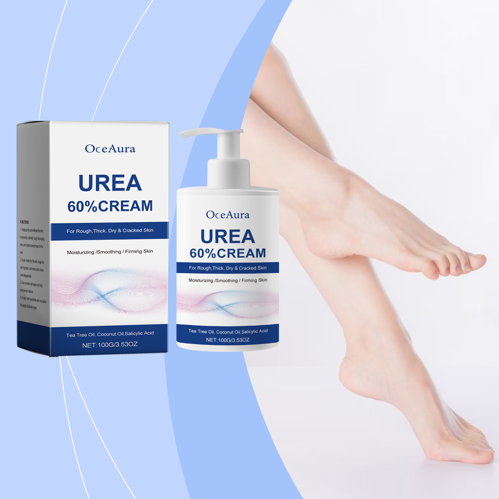 Crème pour les pieds à l'urée, - Urea Foot Cream avis et prix