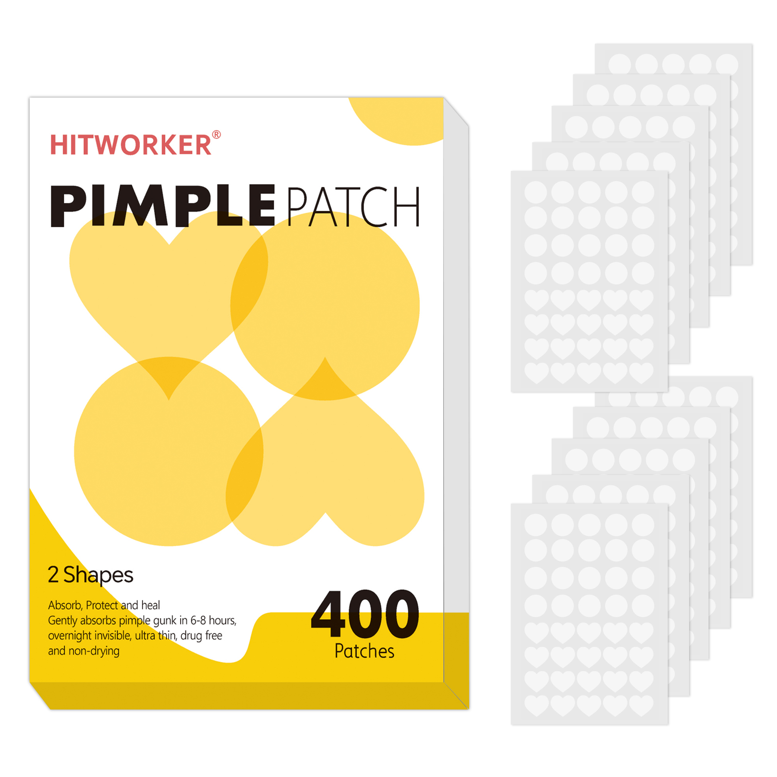 400 Patchs Hydrocolloïdes Circ - Face Oil avis et prix