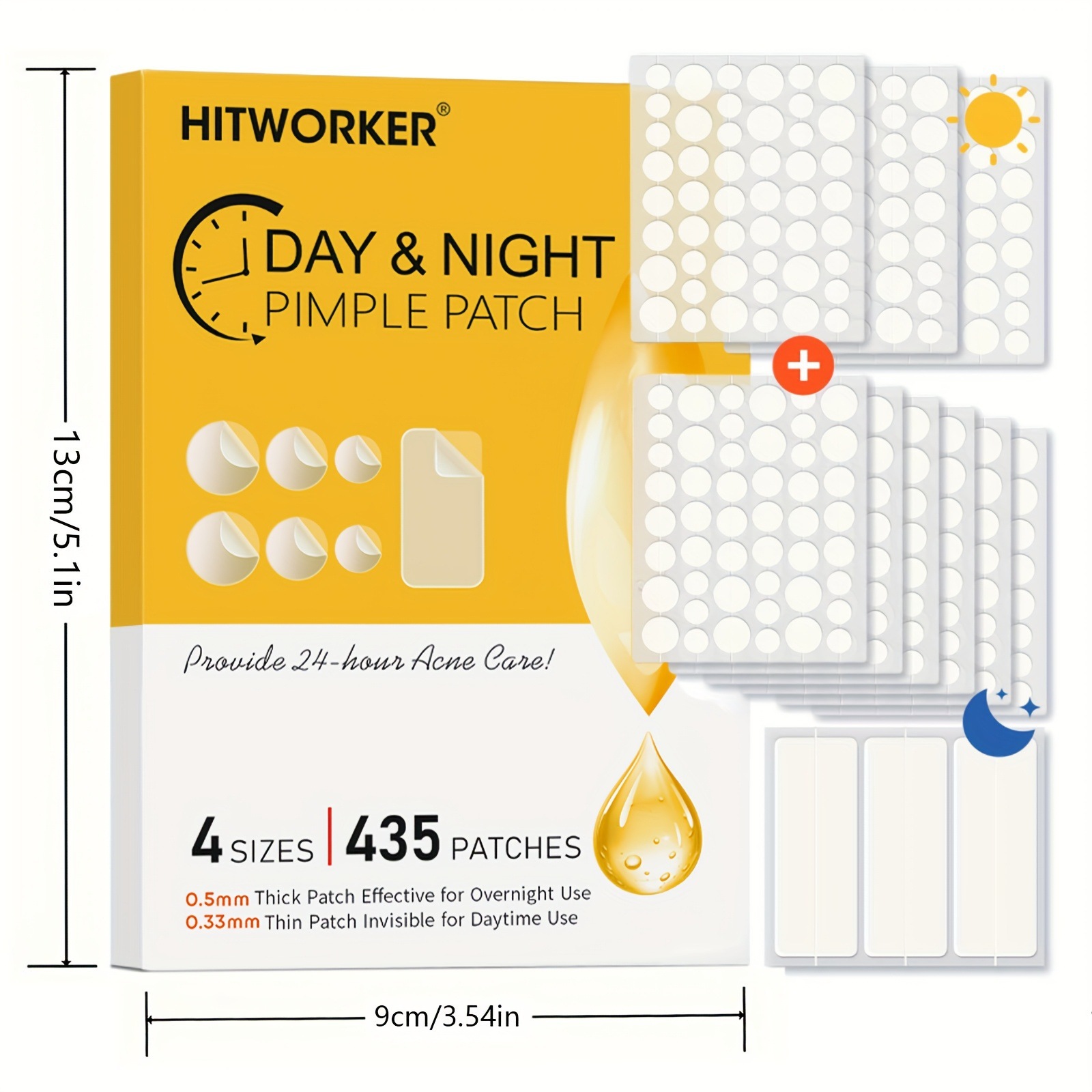 435 patchs transparents contre - Face Oil avis et prix