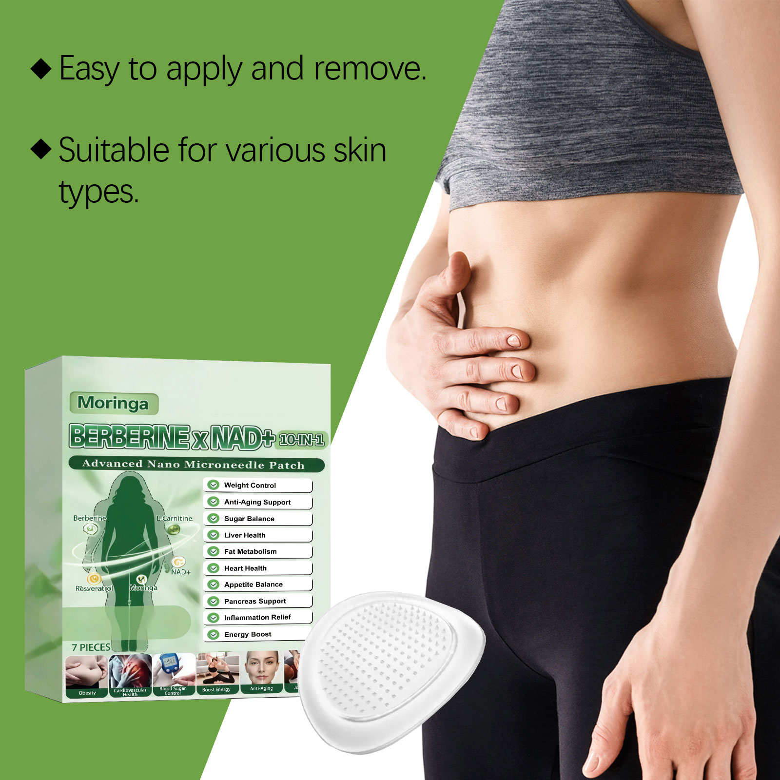 Patch Microneedle 10-en-1 Nuit - Face Moisturizer avis et prix